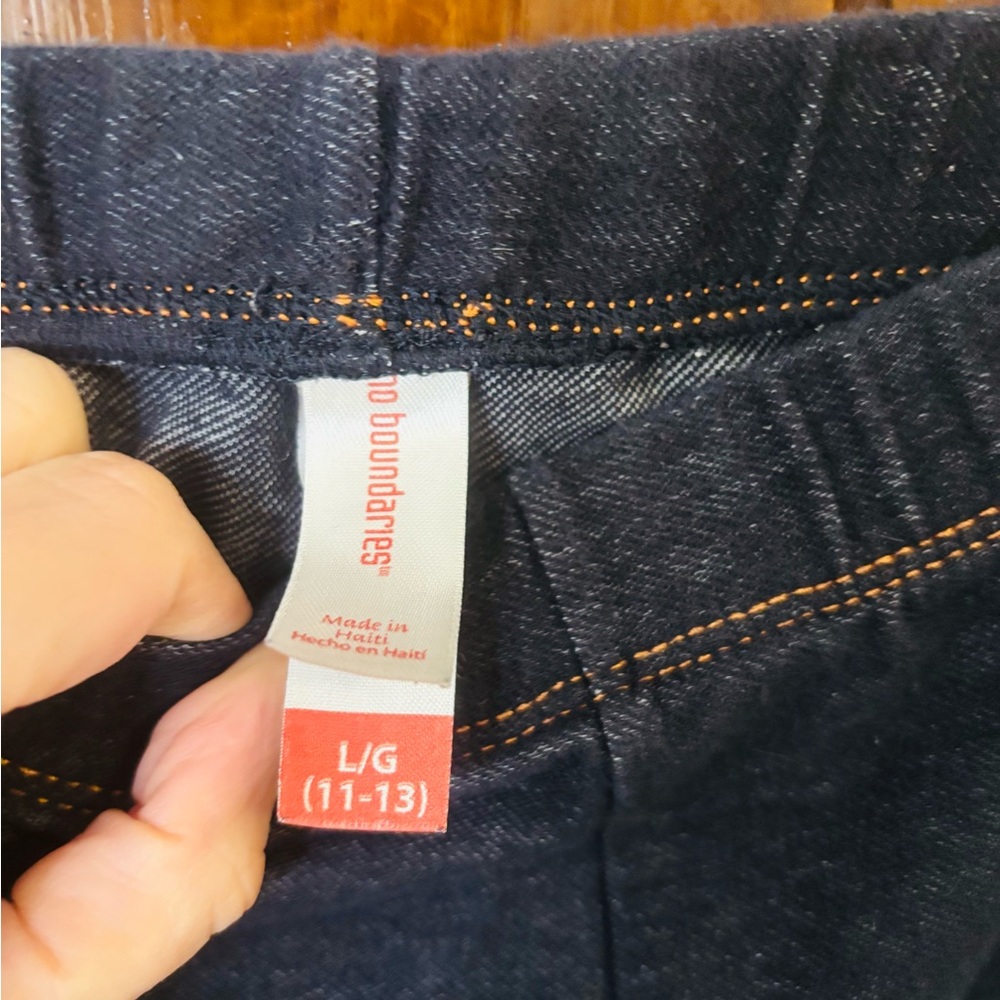 No Boundaries Cotton Stretch Jeggings Size Large - Picture 2 of 5